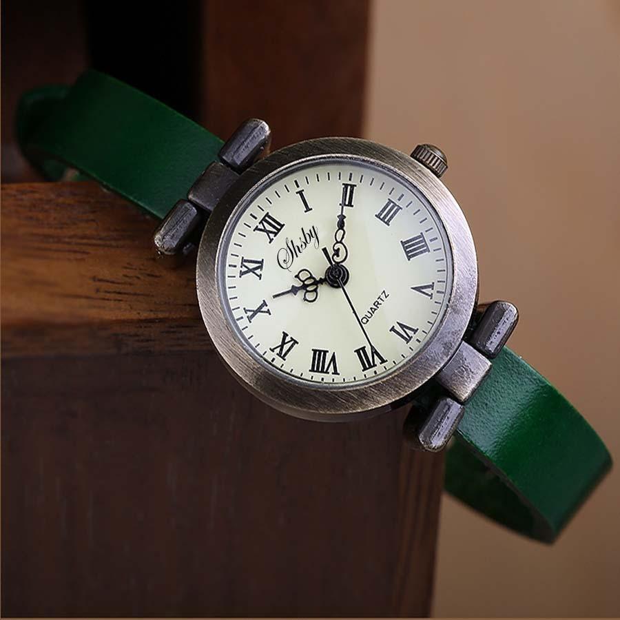 New Fashion Hot-selling Leather Female Watch Vintage Watch Women Dress Watches For Women and Girls