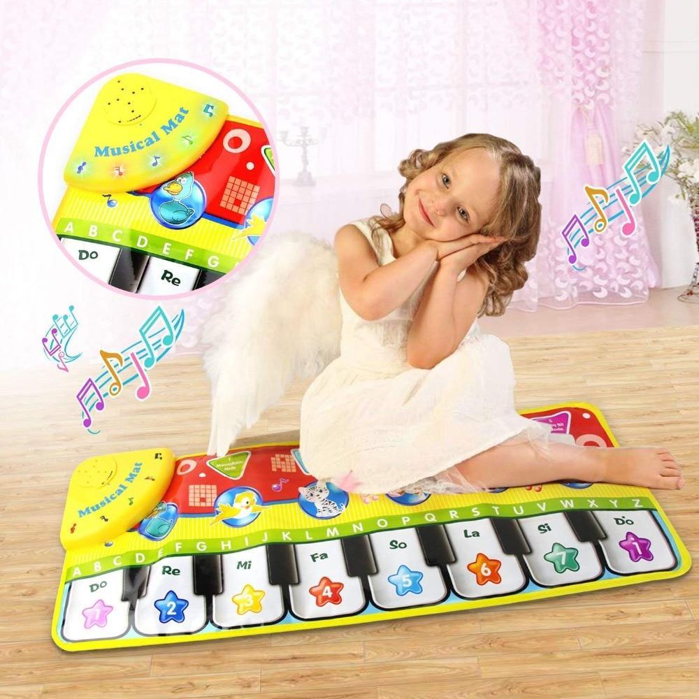 Trend Baby Piano Mats Music Carpets Children Touch Play Game Musical Carpet Mat Educational Toys  Electronic Toy For Kids