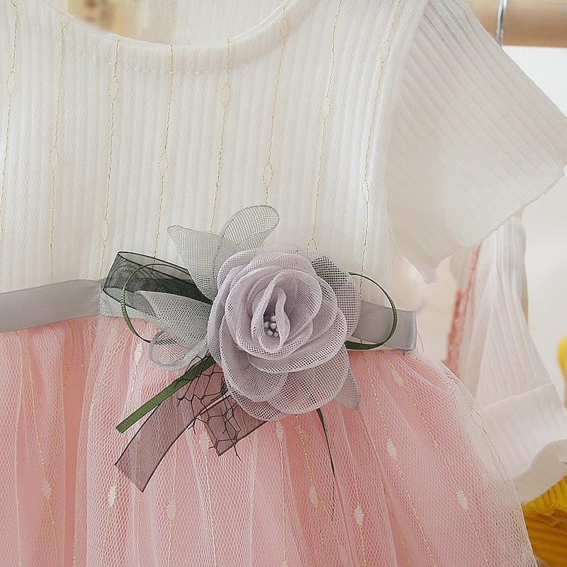 Modern Casual Summer Toddler Infant Girls Cotton Tutu Dresses Girl Princess Dress