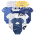 8PCS Set Modern Baby Rompers Cotton Overalls Newborn Clothes Jumpsuit Sumemr Baby set for Boys and Girls Kids