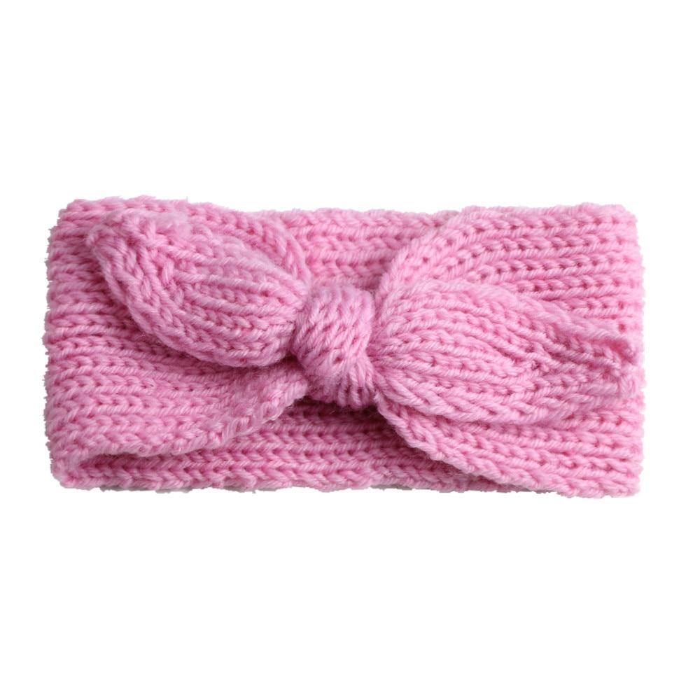 Modern Bowknot Baby Headband Elastic Turban Baby Girl Headbands Baby Girls Bow