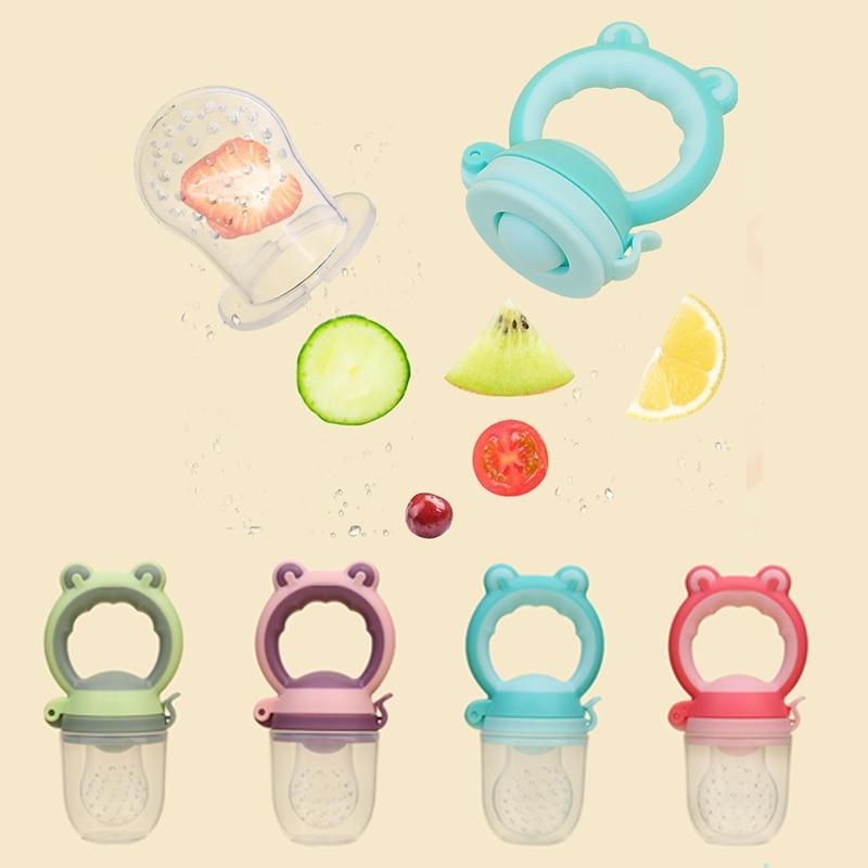 Baby Pacifier Fresh Food Kids Fruit Feeder Nipples Feeding Safe Baby Supplies Nipple Pacifier Holder