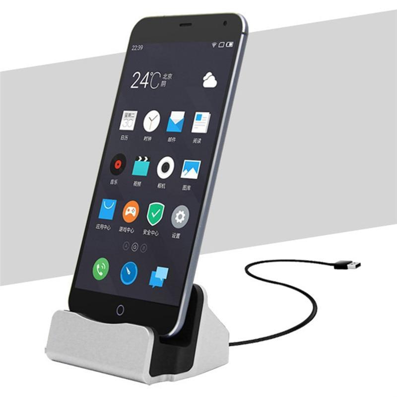 USB Cable Sync Cradle Charger Base For Android Type C Stand Holder Charging Base Dock Station