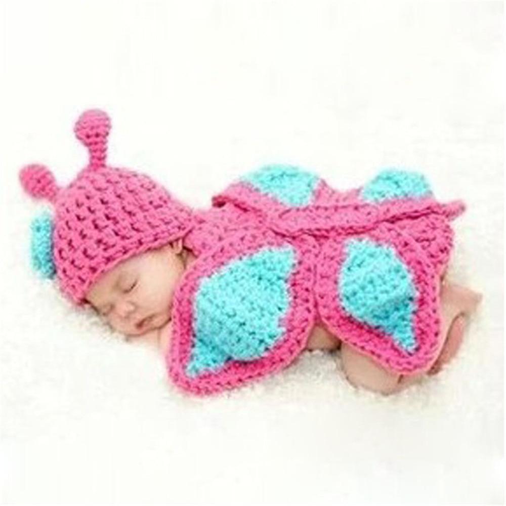 New Knitting Baby Hat Newborn Photography Props Cute Children Pajamas Set For Girls And Boys In Modern New Design