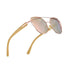 Bamboo High Quality Female Sunglasses Oversized Women Polarized Sunglasses With Natural Bamboo In Elegant and Luxury Cat eye Eyewear Luxury Style