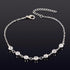 Crystal Luxury Anklets For Women Gold Silver Color Bohemian Brecelet Anklet For Leg  Strap Jewelry