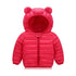 Modern Winter Padded Jacket For Baby Boys Girls  Kids Warm Outerwear Coat For Baby Jacket Newborn Clothes With Bear Ears Design