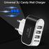 3 Ports USB Charger 5V 2A USB Wall Power Adapter EU Charger Quick Charging Ideal Phone Charger