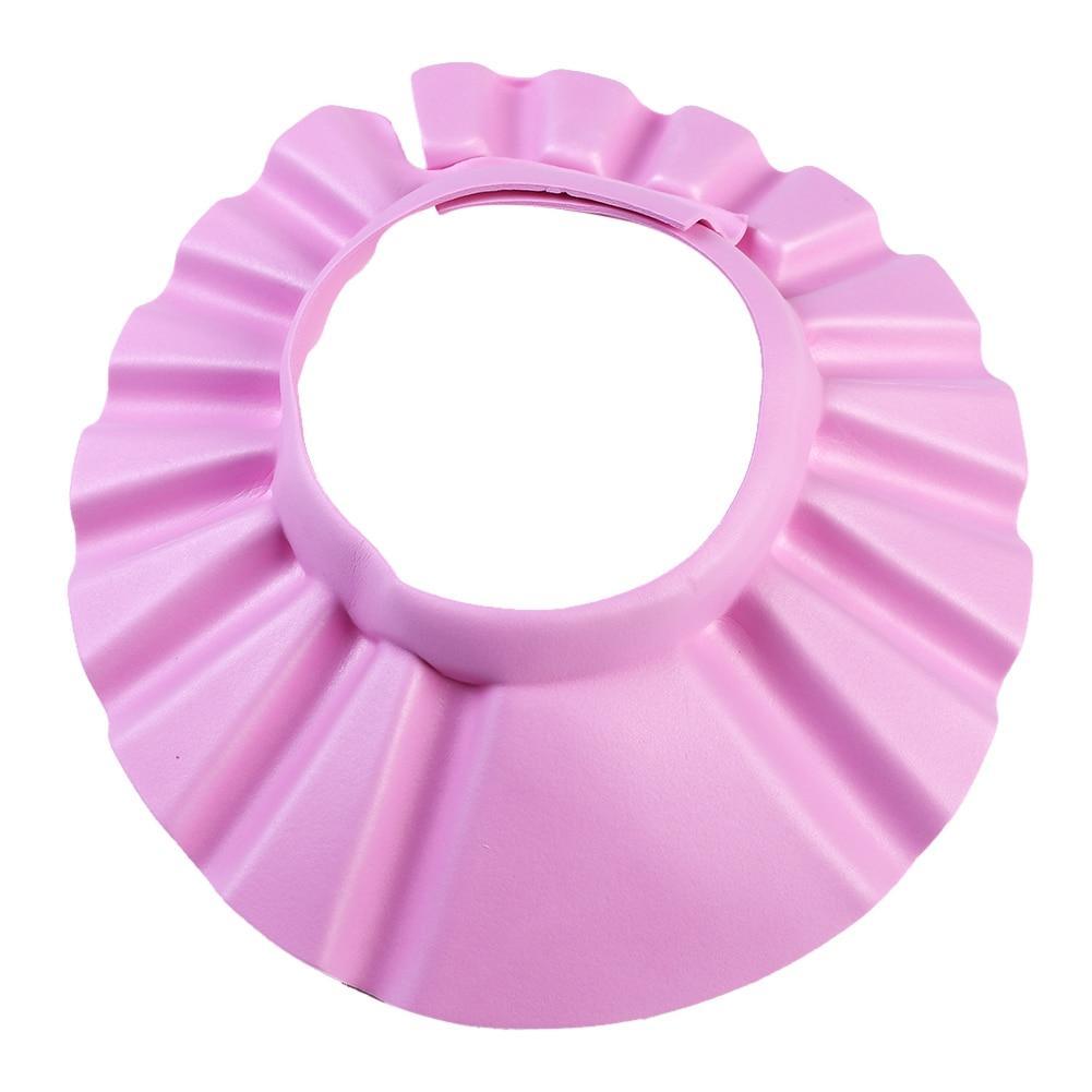 Brand New Baby Children Kids Safe Shampoo Bath Shower Cap Sheild Hat Wash Hair Shield elastic Cap For Kids In Modern Deign