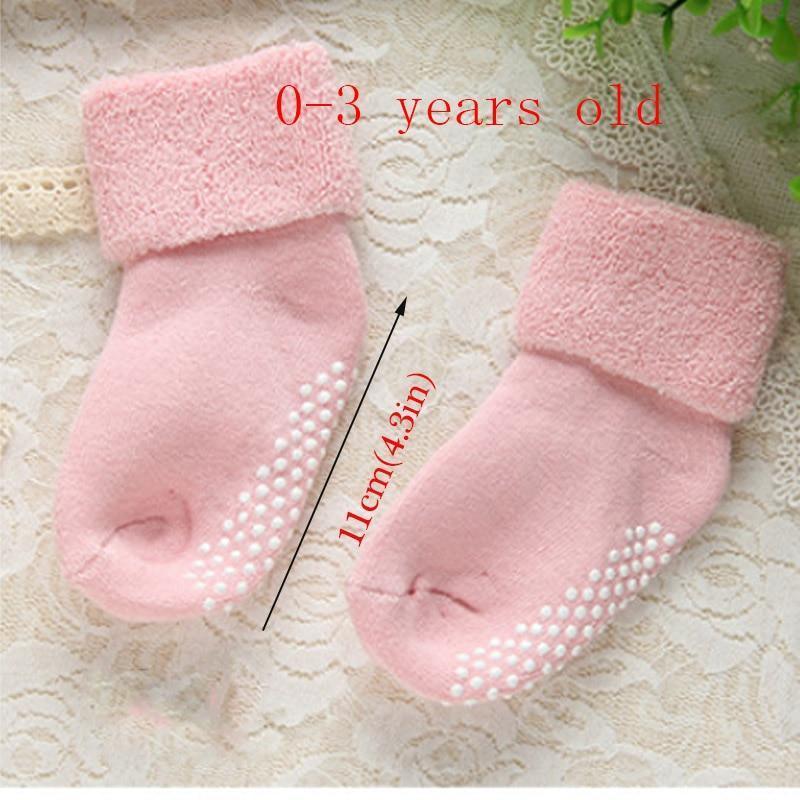 Cute Newborn Baby Cartoon Anti Slip Floor Socks For Baby Girl And Boy Casual Design Soft Warm Socks For Kids