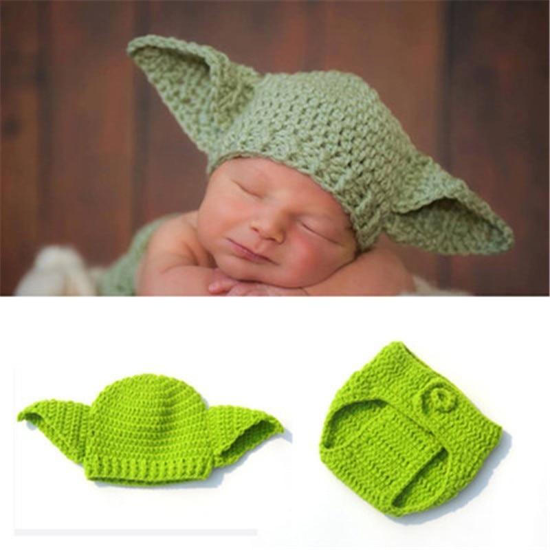 New Knitting Baby Hat Newborn Photography Props Cute Children Pajamas Set For Girls And Boys In Modern New Design