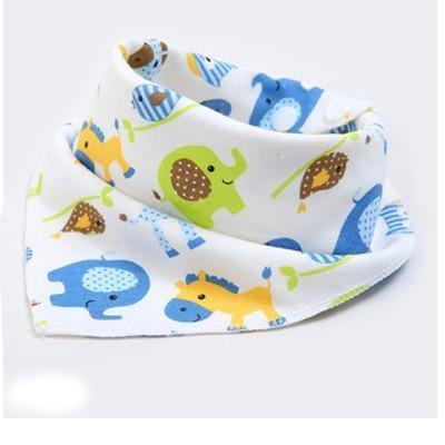 Baby Bibs Cute Cartoon Pattern bib  Burp Cloths Saliva Towel Cotton Infant Burp Cloths Bib For Kids