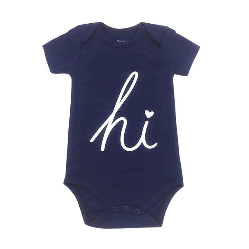 Short-Sleeved "I love mommy " Baby  jumpsuits Clothing newborn clothing.