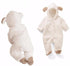 Newborn Winter Bear Baby Animal Coral Fleece Warm Romper Winter Costume Rompers Jumpsuit for Baby Boys/Girls