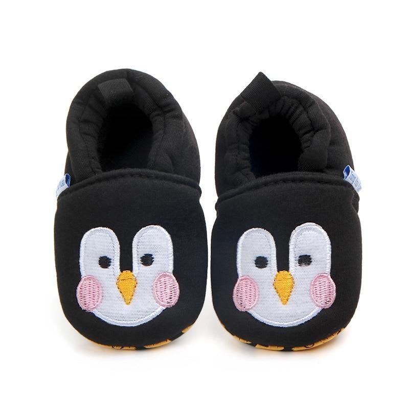 Newborn Baby First Walker Girls Boy Shoes Cartoon Animals Cotton Shoe Toddler Soft Sole Anti-slip Infant Shoes