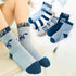 5 Pair Lovely Print Comfortable Knitted Cotton Newborn Soft Sock For Baby Boys And Girls