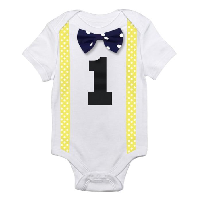 Baby Clothing Bow Body Rompers Clothing Newborn Baby Clothes Jumpsuit for Baby Boys and Girls  For Birthday Party