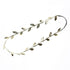 Luxury Modern Gold Silver Leaves Hairbands Summer Hair Accessories Bridal Trendy Jewelry For Mother and  Daughter