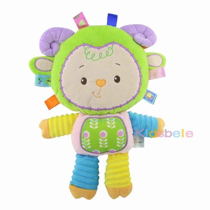 Baby Toys Appease Ring Bell Soft Plush Educational Infant Toys Kids Baby Rattles Mobiles Toy For Kids and Baby