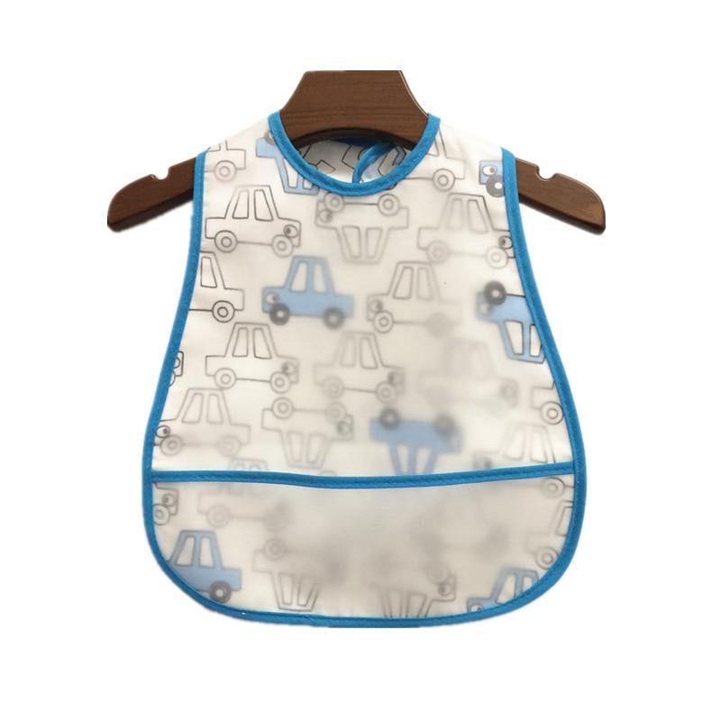 Adjustable Baby Bibs Waterproof Lunch Feeding Bibs Baby Cartoon Feeding Cloth Children Baby Bib for Kids