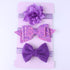 Baby Girls Headband Set Bow Knot Head Bandage Kids Toddlers Headwear Flower Hair Band Infant Clothing Accessories