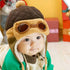 Modern Pilot Winter Warm Baby Hats Infant Toddlers Boys Girls Pilot Caps Ear flap Hat For Boys