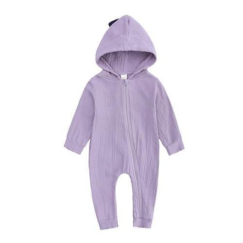 Winter Baby Rompers Newborn Boys Girls Clothes Rabbit Ear Hooded Jumpsuit infant In Luxury Rabbit Design