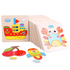 Wooden 3D Stevvex Modern Interesting Baby Learning Puzzles for Children Cartoon Animal Fruit Puzzles Intelligence Kids Children Educational Toy