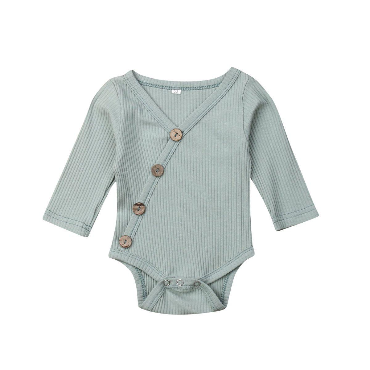 Modern Handmade Elegant Baby Boy and Girl Toddler Newborn Long Sleeve Romper Jumpsuit Outfit For Kids