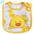 Cartoon Cotton Baby Bib Infant Saliva Towels Baby Waterproof Bibs Newborn Wear Babies Accessories