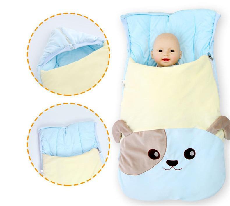 Newborn Sleeping Bag Baby Stroller Swaddle Wrap Blankets Warm Infant Sleep Sack Envelope blanket