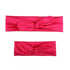 Mother & Baby Headbands Print Floral Elastic Hair Bands Parent-Child Hair Accessories Bow For Baby Girls Bow in Modern Design