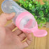 Safety Silicone Bottle For Infant Dids Deeding Bottles With Spoon Baby Food Supplement Bottle Cup For Kids