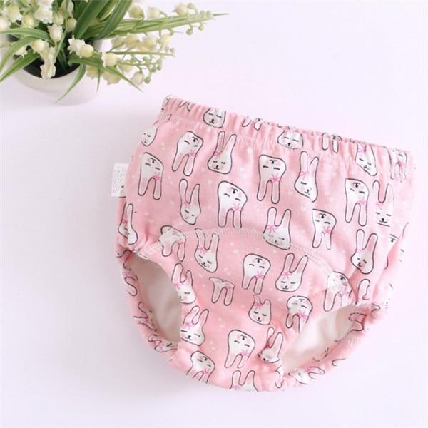 6 Layer Baby Cotton Training Pants Panties Cloth Diapers Reusable Child Nappies Breathable Diaper