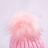 Luxury Baby Kids Pompom Newborn Baby Hat Cap Knitted Warm Hats With Rhinestone for Baby Girl/Boy Beanie Soft Toddler Hat