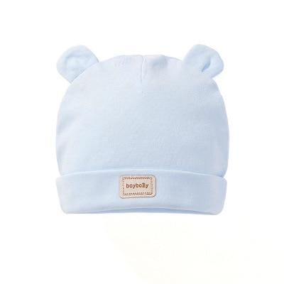 Moden Trend Newborn Baby Accessories 100% Cotton Baby Hats Double Cotton Hat Baby Sleep Caps for Kids