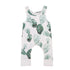 New Infant Baby Girl Boy Cactus Printed Romper Sleeveless Jumpsuit Playsuit Outfit For Girls And Boys In Modern Style