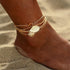 Bohemian Eagle Sequins Anklets For Women Fashion Gold Color Bracelet Anklet  Foot Accessories