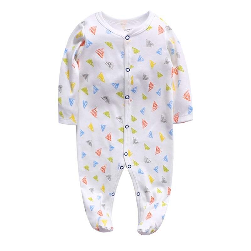 Modern Colorful Baby Boys/Girls Blanket Sleepers Newborn Babies Sleepwear Infant Long Sleeve Romper Jumpsuit for Kids