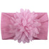 Modern Baby Headband Turban Flower Bow Newborn Baby Girl Headbands Elastic hairband For Girls Baby