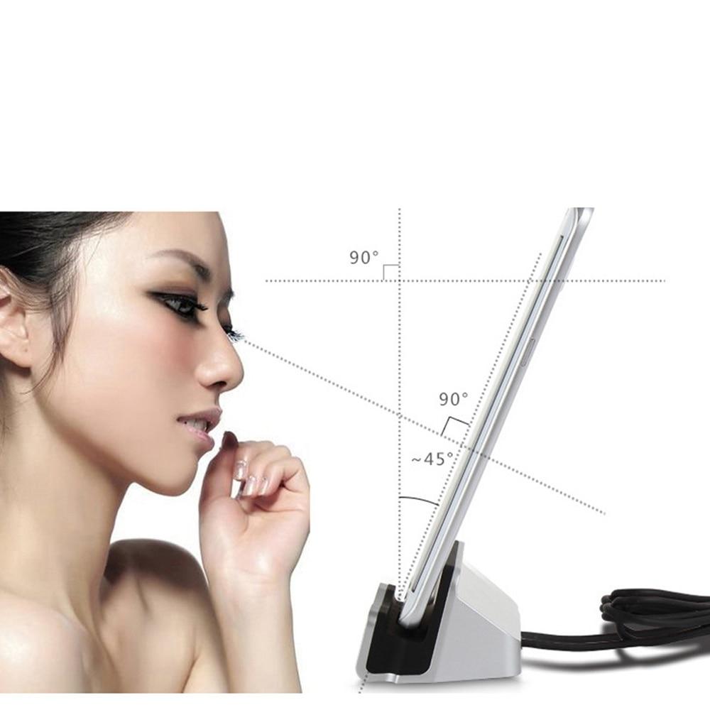 USB Cable Sync Cradle Charger Base For Android Type C Stand Holder Charging Base Dock Station