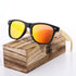 New Pink Sunglasses Wood Bamboo Sunglasses Fashion Mirror Sunglasses Brand Designer Glasses For Women and Men With UV400 Protection