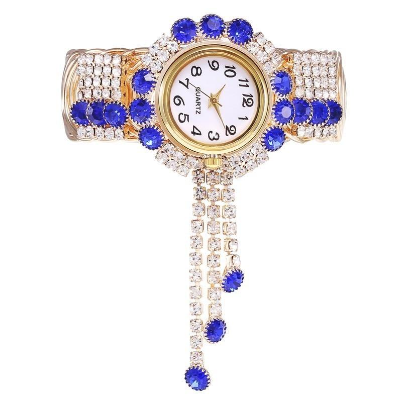 New Luxury Rhinestone Bracelet Watch Women Watches Ladies Wristwatch Clock For Female and Girls