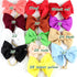 Modern New Headband with Messy Bow Baby Girls Hairbows Infant Solid Large Bow Turban Headwrap Newborn Bow For Girls