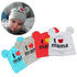 Trend New Baby Hats For Girls Cap Cute Ear Newborn Boys Girls Knitted Print Caps Beanies For  Baby