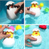 Modern Baby Bathing Toy Kids Cute Duck Penguin Egg Water Spray Sprinkler Bathroom Sprinkling Shower Toys For Kids