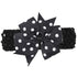 Modern Luxury Children Dot Bow Wide Hair Head Band Headband Headwear For Girls Baby