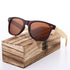 New Pink Sunglasses Wood Bamboo Sunglasses Fashion Mirror Sunglasses Brand Designer Glasses For Women and Men With UV400 Protection