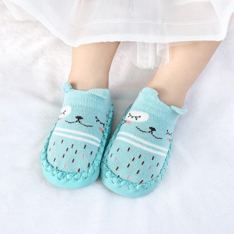 Baby Socks With Rubber Soles Infant Sock Newborn Children Floor Anti Slip Soft Sole Sock For Kids