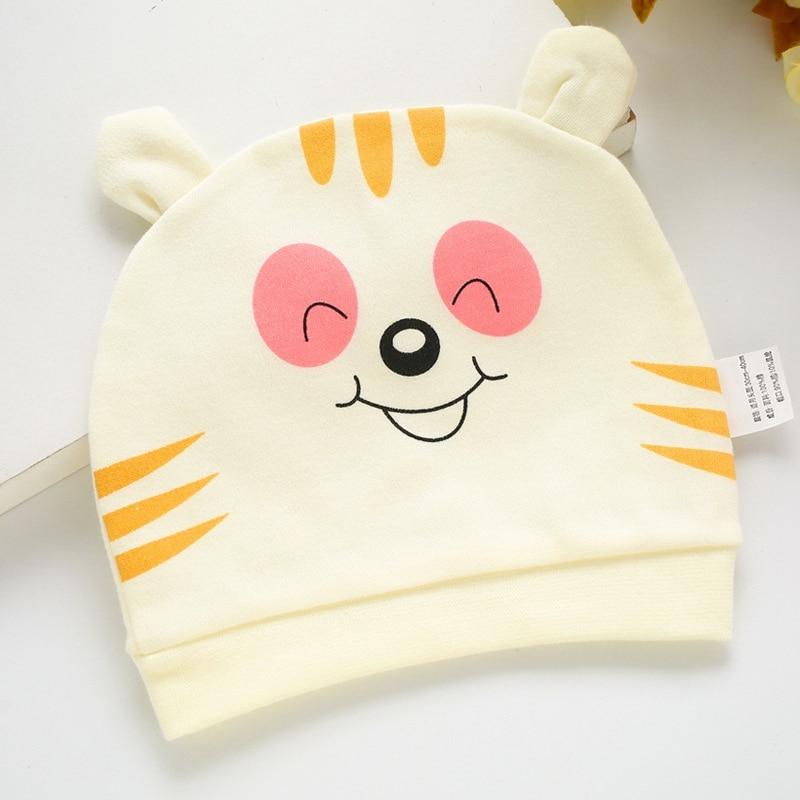 Modern Baby Sleeping Hats Cotton Printed Baby Hats  Caps Newborn Baby Accessories For Baby Girls